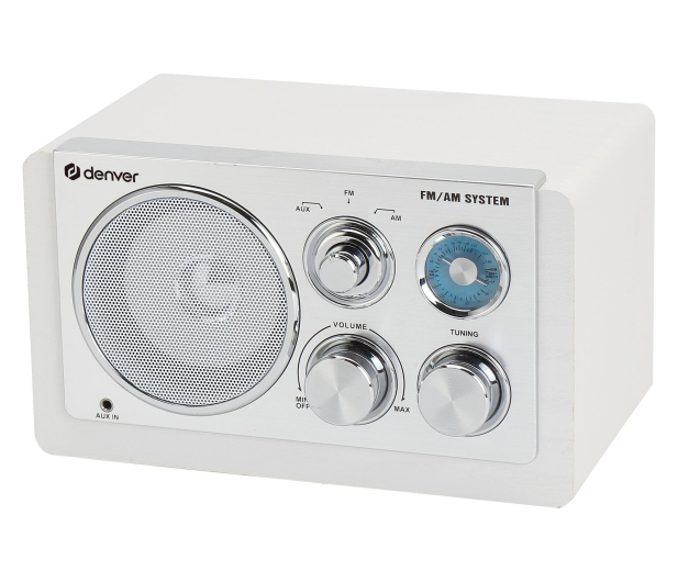 Denver Radio AM/FM Denver TR-63B białe - 1535061 - zdjęcie 3